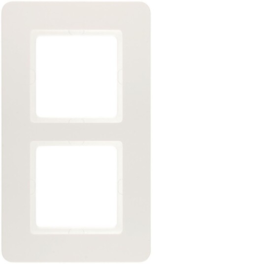 Hager 10126189 Dekkramme 2 Rom Q.7 Plast Hvit