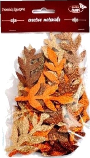 Titanum Glitterkvister Brun Tone 36 Stk