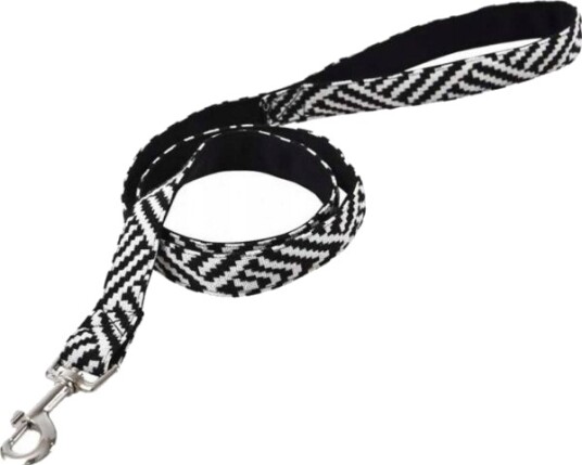 Barry King Aztekisk Hundebånd Hvit/Svart 1.5 X 120 cm Barry King Aztekisk Hundebånd Hvit/Svart 1.5 X 120 cm