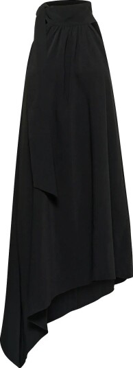 My Essential Wardrobe Mwmille Asymmetric Dress BLACK 40
