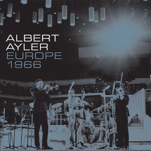 Albert Ayler  Europe 1966  LP/Vinyl