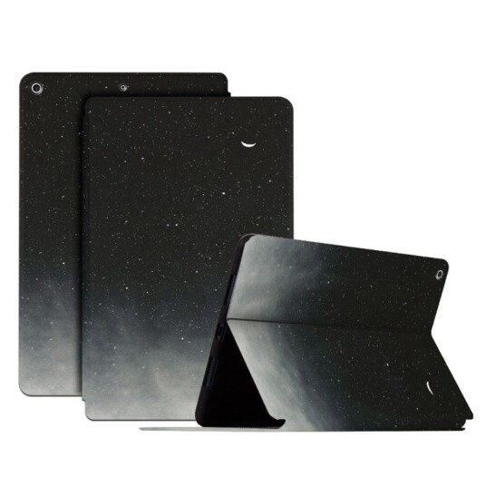 INCOVER iPad 10,2 "(2021/2020/2019) Tri-Fold Flip Deksel med Stativfunksjon - Stjerne Natt