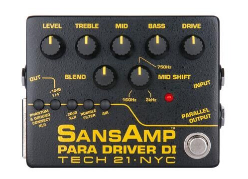 Tech 21 Sansamp Paradriver Di Pmdi V2 Tech 21 Sansamp Paradriver Di Pmdi V2