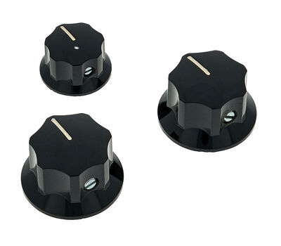 Allparts J-Style Knobs Svart
