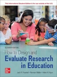 How To Design And Evaluate Research In Education Ise Av Jack Fraenkel, Norman Wallen, Helen Hyun