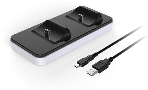 Raptor Raptor Lader For Håndkontroll Dual Ps5 Raptor Raptor Lader For Håndkontroll Dual Ps5