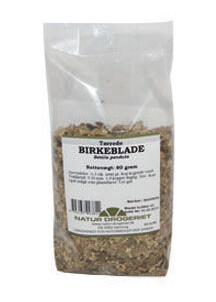 Natur Drogeriet Natur-Drogeriet Tørkede Bjørkeblader 80g