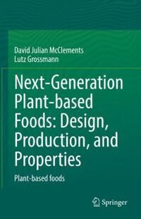 McClements David Julian Next-Generation Plant-based Foods