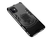 CoreParts - Baksidedeksel for mobiltelefon - silikon, polykarbonat, termoplast-polyuretan (TPU) - svart - 6.1 - for Apple iPhone 11 CoreParts - Baksidedeksel for mobiltelefon - silikon, polykarbonat, termoplast-polyuretan (TPU) - svart - 6.1 - for Apple iPhone 11