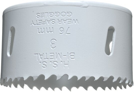 Kwb 76mm Hullsag HSS Bi-Metall for Gips, Metall og Tre