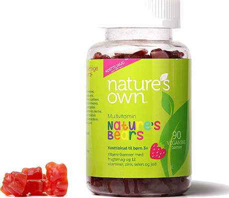 Natures Own Multivitaminer Natures Bears 90 Stk Natures Own Multivitaminer Natures Bears 90 Stk