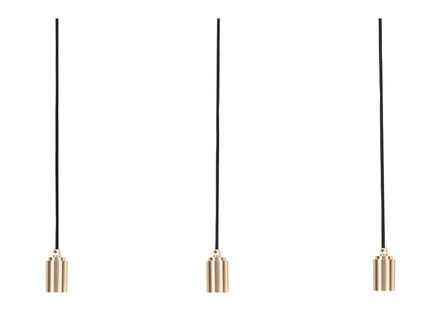Tala Linear Triple Pendel Brass