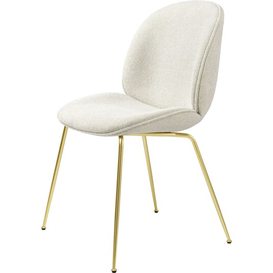Gubi Beetle Dining Chair Brass PG2 Li.Bouclé 001