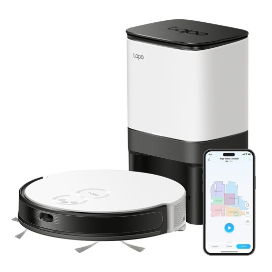 TP-link Tapo RV20 Mop Plus Robotstøvsuger TP-link Tapo RV20 Mop Plus Robotstøvsuger