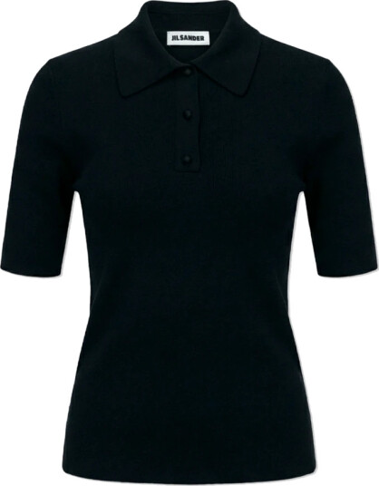 Jil Sander Dame Strikkevarer Svart L,