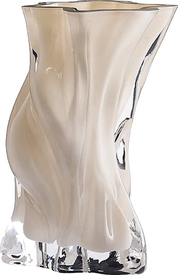 AYTM Vena Vase S - CREAM - L15.2XW14.7XH24.5 cm