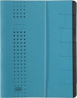 Elba 400002020 Blå Kartong A4 450 G/M² 250 Mm 12 Mm