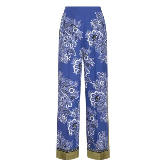 Etro Dame Bukser Blå M Etro Dame Bukser Blå M