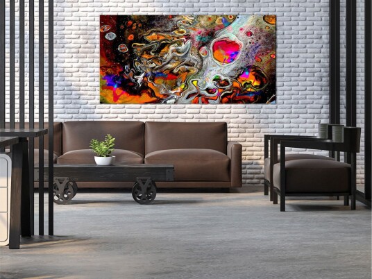 Tavle Paint Universe 1 Part Wide 120X60 Artgeist sp. z o. o.