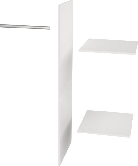Varius Garderobe 2 Dører 2 Skuffer Hvit Varius Garderobe 2 Dører 2 Skuffer Hvit