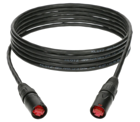Klotz RAMCAT CAT5e SF/UTP etherCON-etherCON PVC jacket 5m Klotz RAMCAT CAT5e SF/UTP etherCON-etherCON PVC jacket 5m