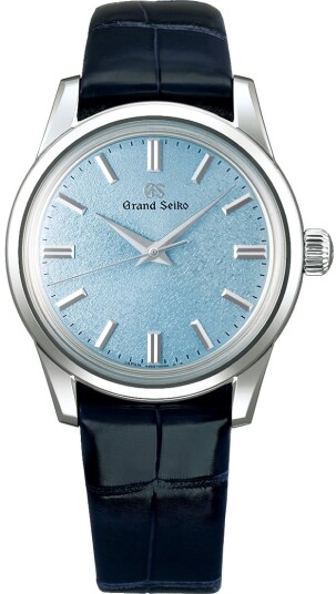 Grand Seiko Herreklokke SBGW283G Elegance Collection Blå/Lær Ø37.3