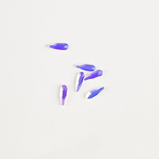Brillbird Norge Rhinestone 10stk   Drop 2x6mm
