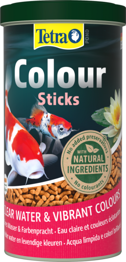 Tetra Pond Colour Sticks Fiskefôr 10L Tetra Pond Colour Sticks Fiskefôr 10L