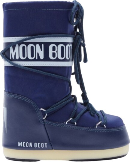 Moon Boot   Icon Nylon Boots Blue   23 26
