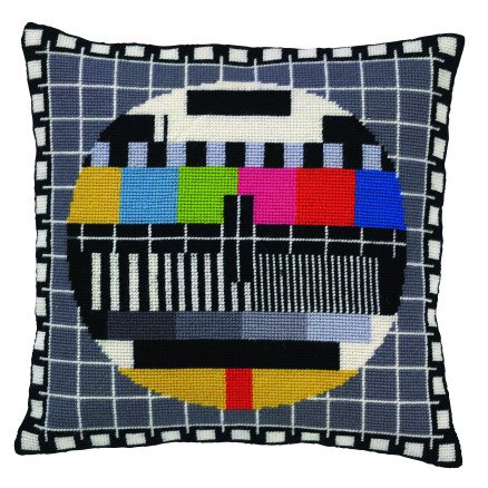 Permin Broderisett Strutsepute TV bilde 35x36cm