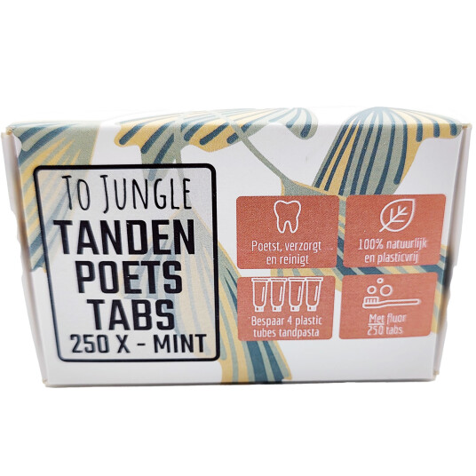 Tannkremtabletter To Jungle FLUOR 250 stk. Tannkremtabletter To Jungle FLUOR 250 stk.