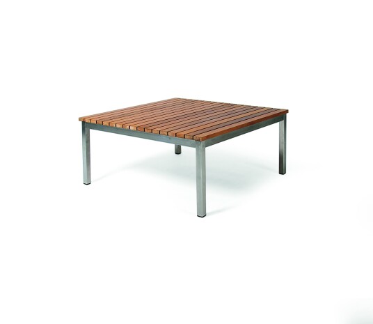 Skargaarden Häringe sofabord Teak/rustfritt 85 x 85 cm Grå Skargaarden Häringe sofabord Teak/rustfritt 85 x 85 cm Grå