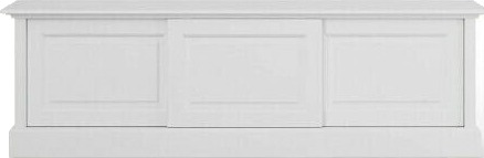 Montauk mediebenk classic white