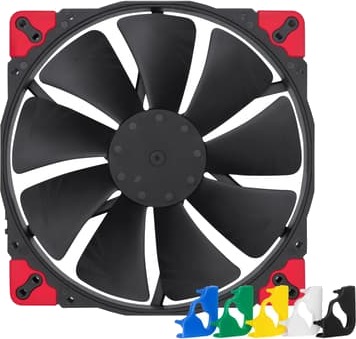 Noctua NF-A20 200mm PWM Kabinettvifte med Lavt Lydnivå og Svart Farge Noctua NF-A20 200mm PWM Kabinettvifte med Lavt Lydnivå og Svart Farge