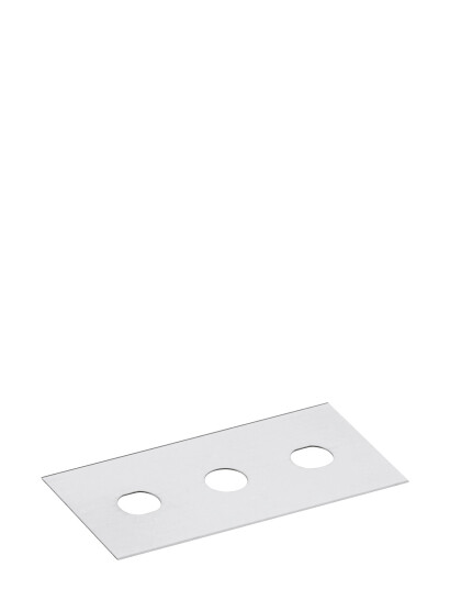 Rösle Skrabeblad 10 Stk. - Silver - 5X3X0.5CM Rösle Skrabeblad 10 Stk. - Silver - 5X3X0.5CM