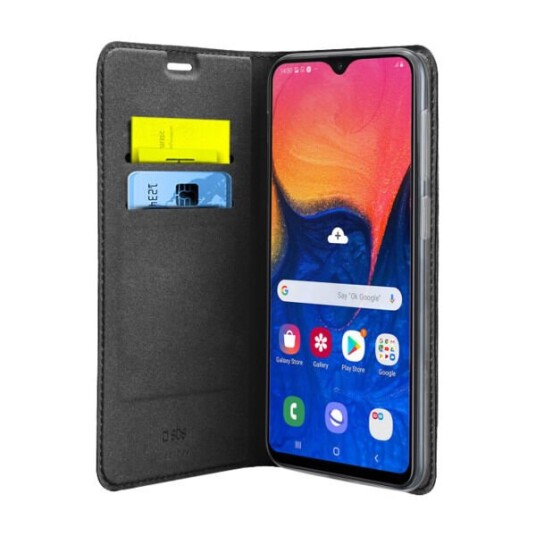 SBS BOOK LOMMEBOKDEKSEL GALAXY A10, SVART