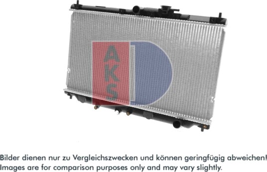 AKS DASIS 100360N Radiator motorkjøling