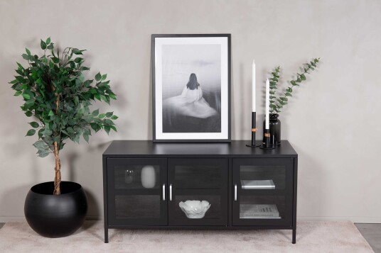 Venture Design Acero TV-bänk Svart 120 x 48 x 58 cm Svart