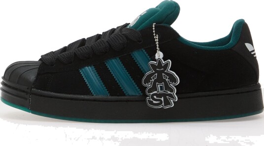 Joggesko adidas Superstar St Core Black/ Rich Green/ Ftwr White EUR 42