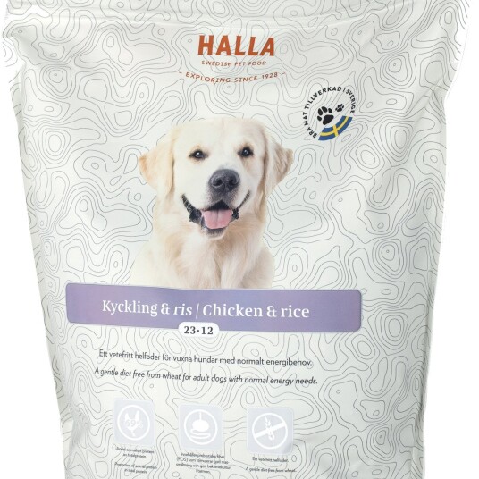 Halla Kylling & Ris 3,25 Kg