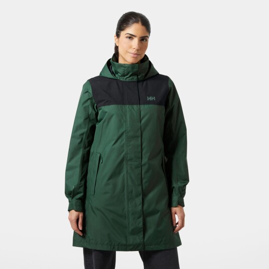 Helly Hansen Vancouver Insulated Raincoat Dame Grønn XL