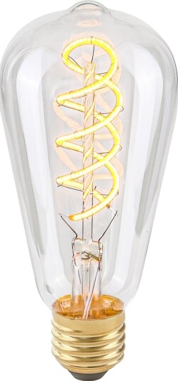 Italux Transparent Edison Pære E27 4W Varm Hvit Led 801501