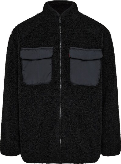 Levi"s® Campo Sherpa Jacket Jet Black   BLACKS   XXL
