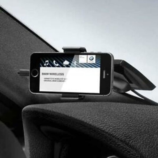BMW Originaldeler Telefon holder
med lademulighet 65902343877
