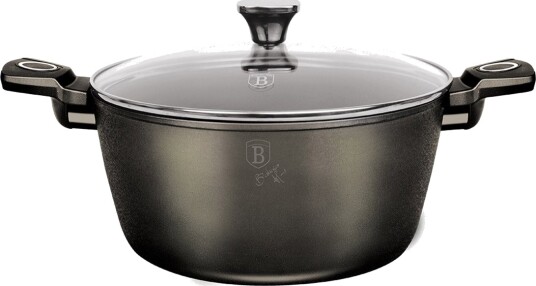 Berlinger Haus BH/6764 Gryte med glasslokk 2,5L Crystal Berlinger Haus BH/6764 Gryte med glasslokk 2,5L Crystal