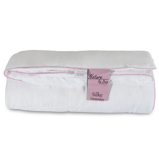 Nature By Borg Baby Silkedyne - Sommerdyne - 70x100 cm - Babydyne med morbærsilke og bambus -