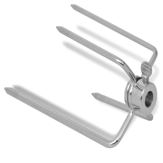 vidaXL 42251 BBQ Rotisserie Grillgafler 2 stk Stål vidaXL 42251 BBQ Rotisserie Grillgafler 2 stk Stål