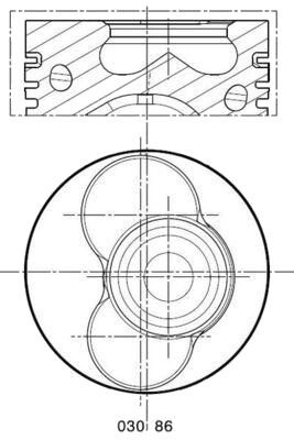 Stempel MAHLE 030 86 02