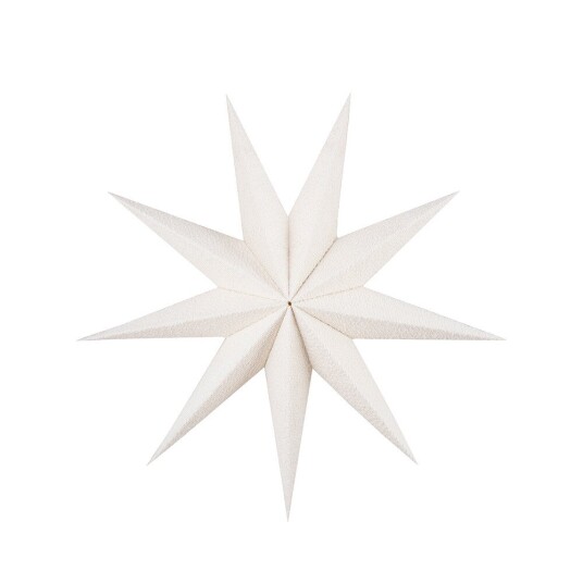 Globen Lighting Stella Star 75 Hvit Bouclé