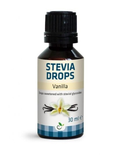 Funksjonell Mat Stevia Drops - Vanilla 30ml Funksjonell Mat Stevia Drops - Vanilla 30ml